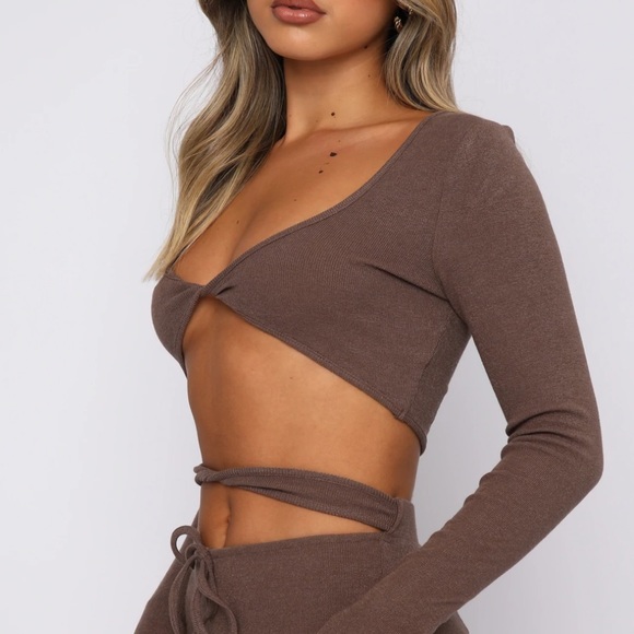 White fox boutique top - Picture 2 of 2